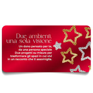 Gift da 550 € – Due spazi, un’unica visione
